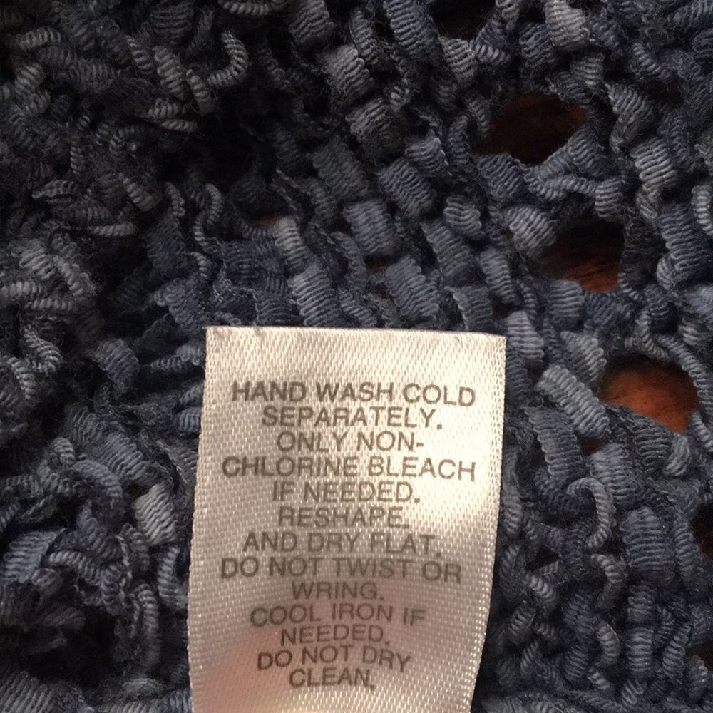 Jjill blue loose knit sweater - Picture 6 of 7